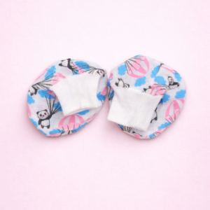 Printed Cotton Baby Socks with Panda Design